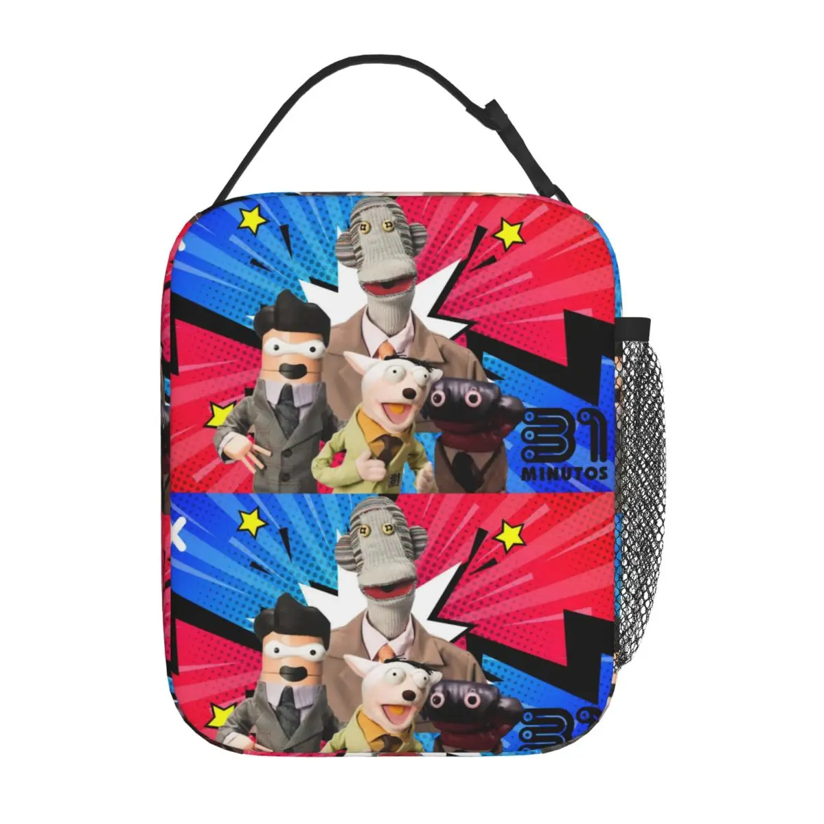 31 Minutos Comedia Chilena Bolsa de almuerzo aislada A prueba de fugas Tulio Trivino Bolsa térmica reutilizable Tote Fiambrera Trabajo Picnic Hombres Mujeres