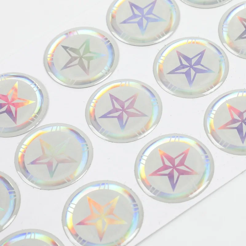 20 0 pieces.Custom.Custom Printed Logo Resin Dome 3D Epoxy Transparent Sticker Kids Toys