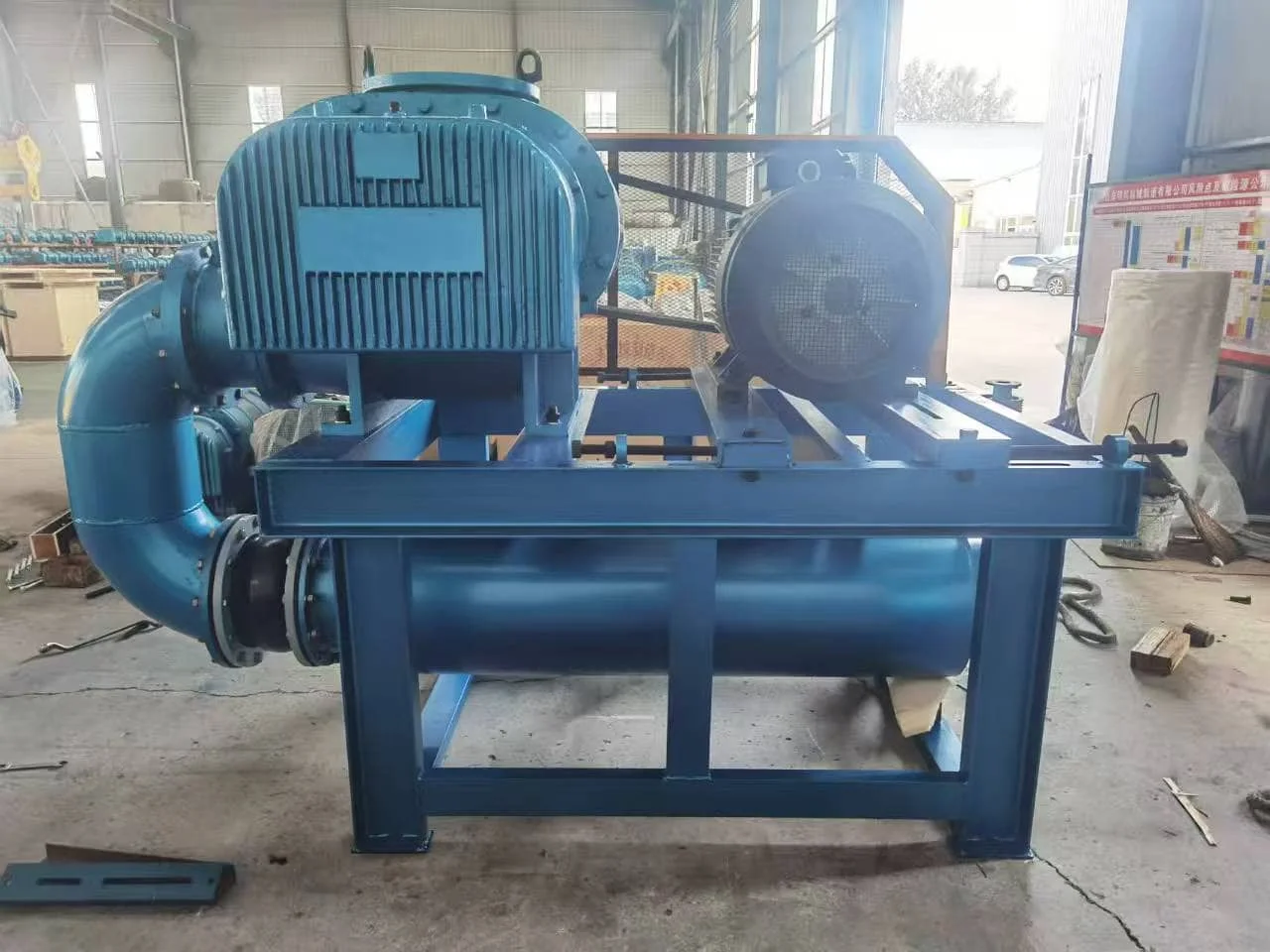 Soplador con diseño de lóbulo giratorio, aireación Industrial de alta eficiencia, hierro fundido, CA eléctrica, OEM, alta presión, silencioso, sin aceite