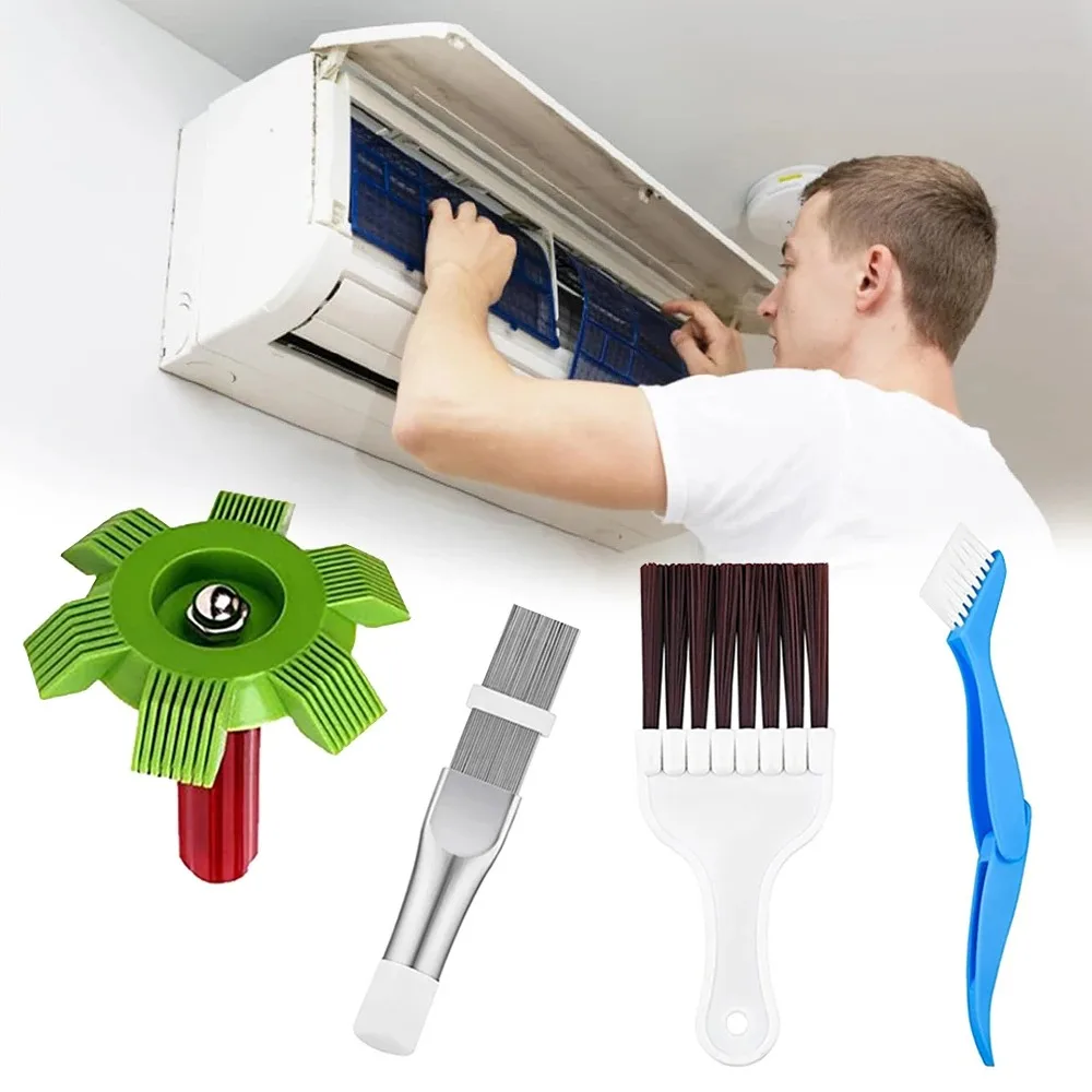 Universal Radiator Fin Repair Comb Air Conditioner Condenser Comb AC Cleanning Brush Evaporator Cooler Tools ادوات جنسيه عنيفه