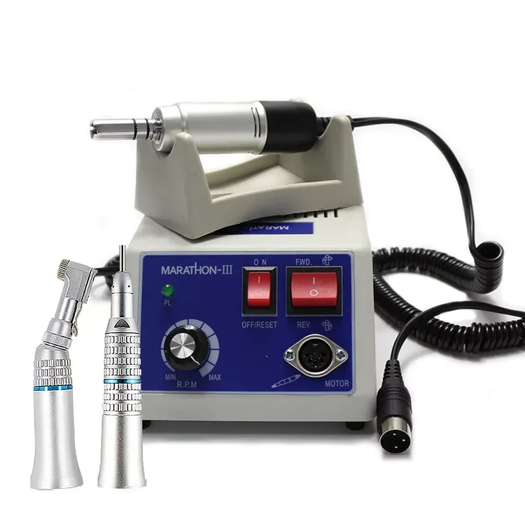 Factory  Price den tal Lab Equipment High Speed Grinding Polishing den tal Micro Motor Marathon III