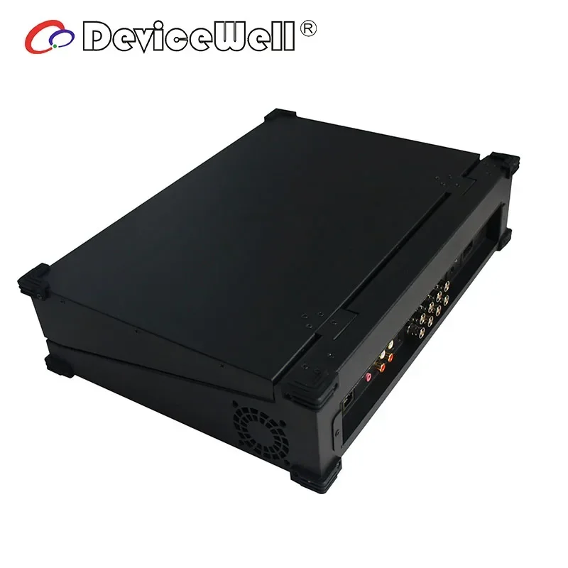 DeviceWell HDS9106 6-Channel HD Video switcher 4-Channels Broadcast SDI 2-Channels HD-MI six Video Signals for Broadcast video