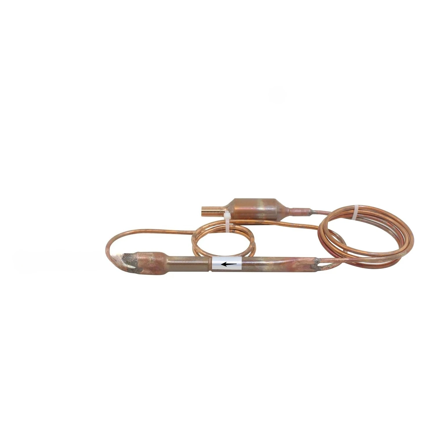 1PCS 2P  Air Conditioning capillary tube One-way Valve Filter Copper Capillary Tube Refrigeration Fittings