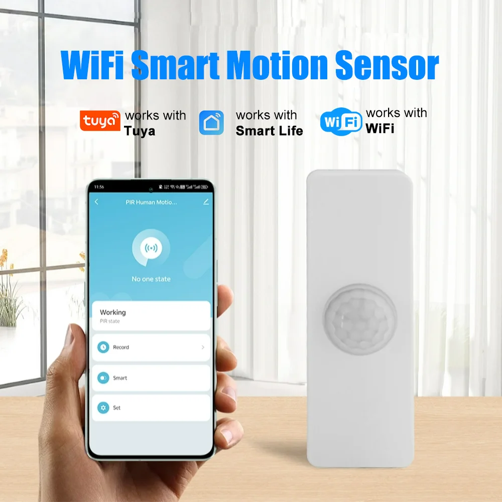 Tuya Smart WiFi Anwesenheitssensor Infrarot-Bewegungsmelder Menschliche Anwesenheitserkennung Smart Home Sicherheitssystem
