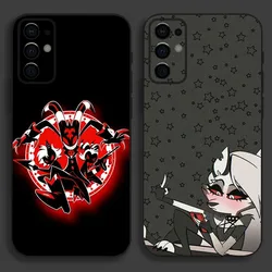 H-Helluva B-Boss Phone Case For Samsung S24,S21,S22,S23,S30,Ultra,S20,Plus,Fe,Lite,Note,10,9,5G Black Soft Cover