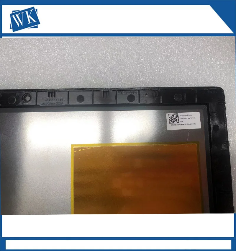 For  ideaPad MIIX 510-12 Series LED LCD Screen touch digitizer assembly for miix 510-12isk