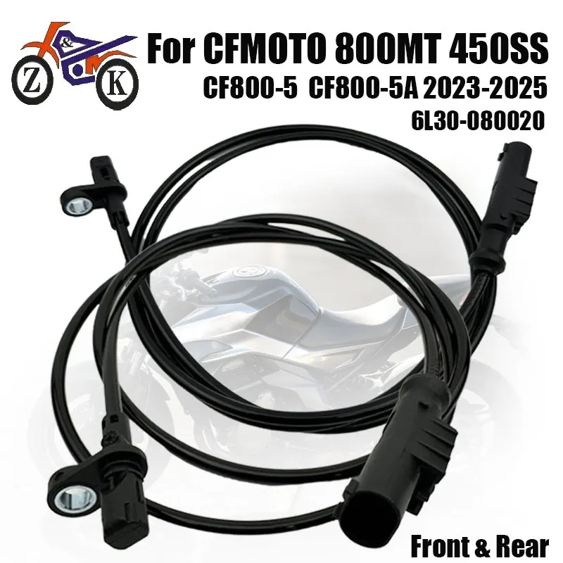 

800MT Motorcycle ABS Wheel Speed Sensor For CFMOTO 450SS CF800-5 CF800-5A 2023-2025 Front Rear Wheel Speed Sensor 6L30-080020