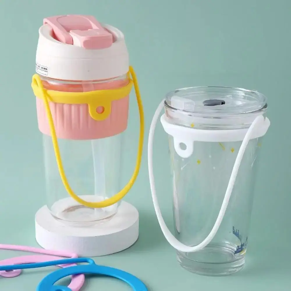 

Креативная мягкая бутылка для воды, силиконовая веревка, силиконовые аксессуары для бутылки с водой, кружка, силиконовая веревка, держатель для бутылки с водой