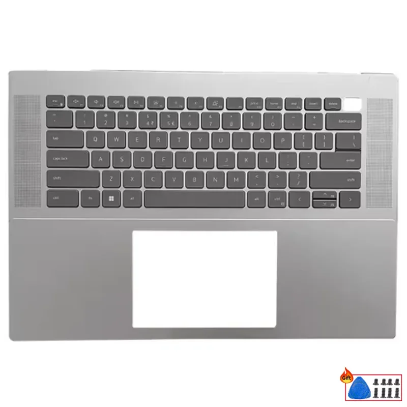 New Original For Inspiron 16PRO 5620 5625 Laptop With US Keyboard Palmrest Upper Cover Computer Replace Accessories Casing Shell