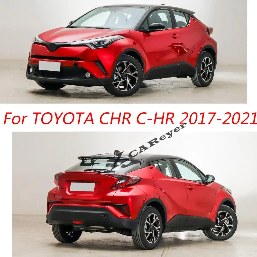 Pegatina de plástico para coche TOYOTA CHR C-HR, visera de viento, lluvia/protector solar, piezas de ventilación, 2017, 2018, 2019, 2020, 2021