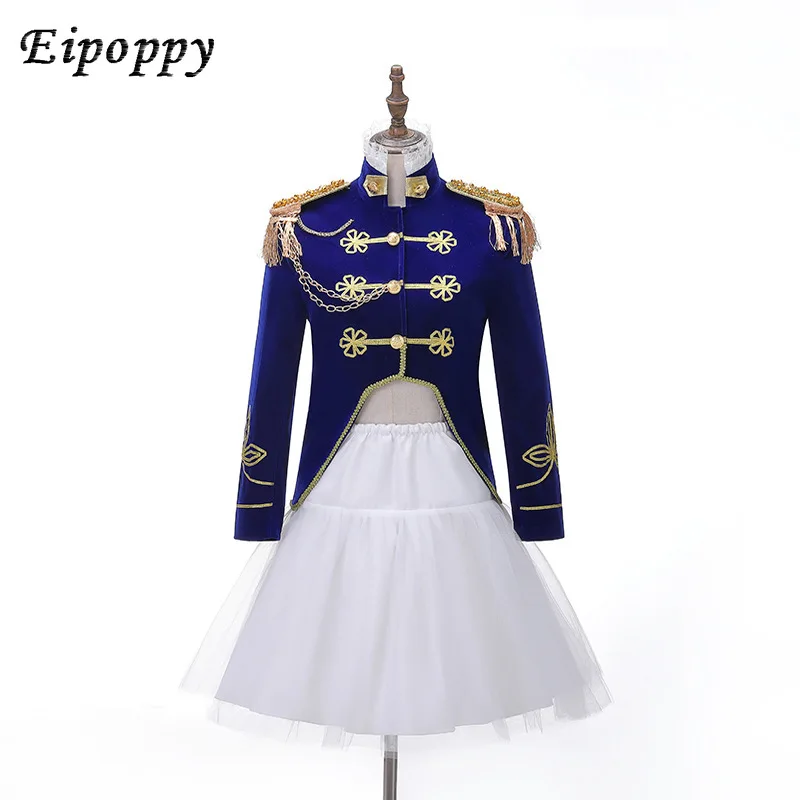 Couple Costume Photo Studio Photography Army Dress Suit Navy Men's and Women's Military Orchestra Uniform