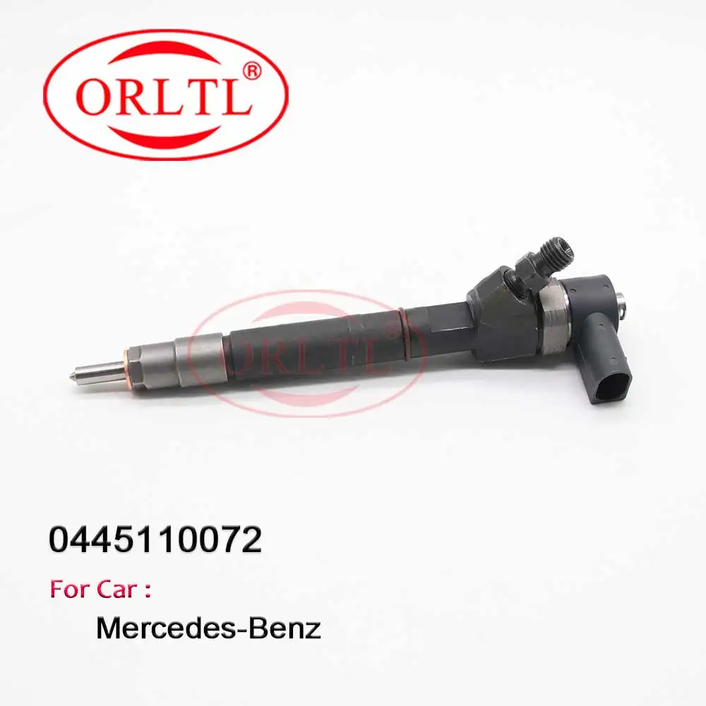 New Injector 0 445 110 072 CR Diesel Nozzle 0445110072 OEM 6110700487 6110700587 6600700187 6110700687 For Mercedes Benz