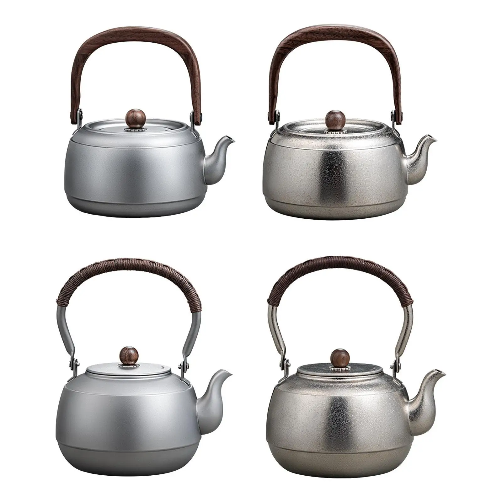 

Camping Kettle Teapot Tableware Tea Kettle for Backpacking Traveling Hiking