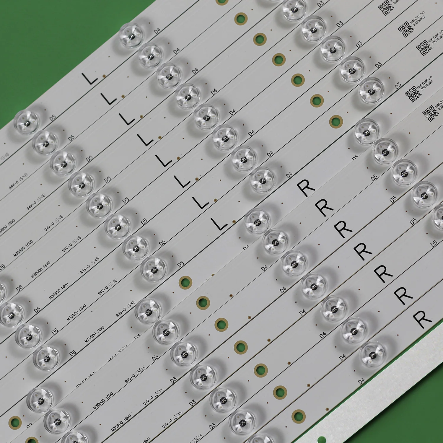 Tira de LED para TX-55AX630B TX-55AX630E TX-55DX600B TX-55DX600E TX-55DX650B TH-55DX650M TX-55DS500B 55DS500E 550TV01 550TV02 V4