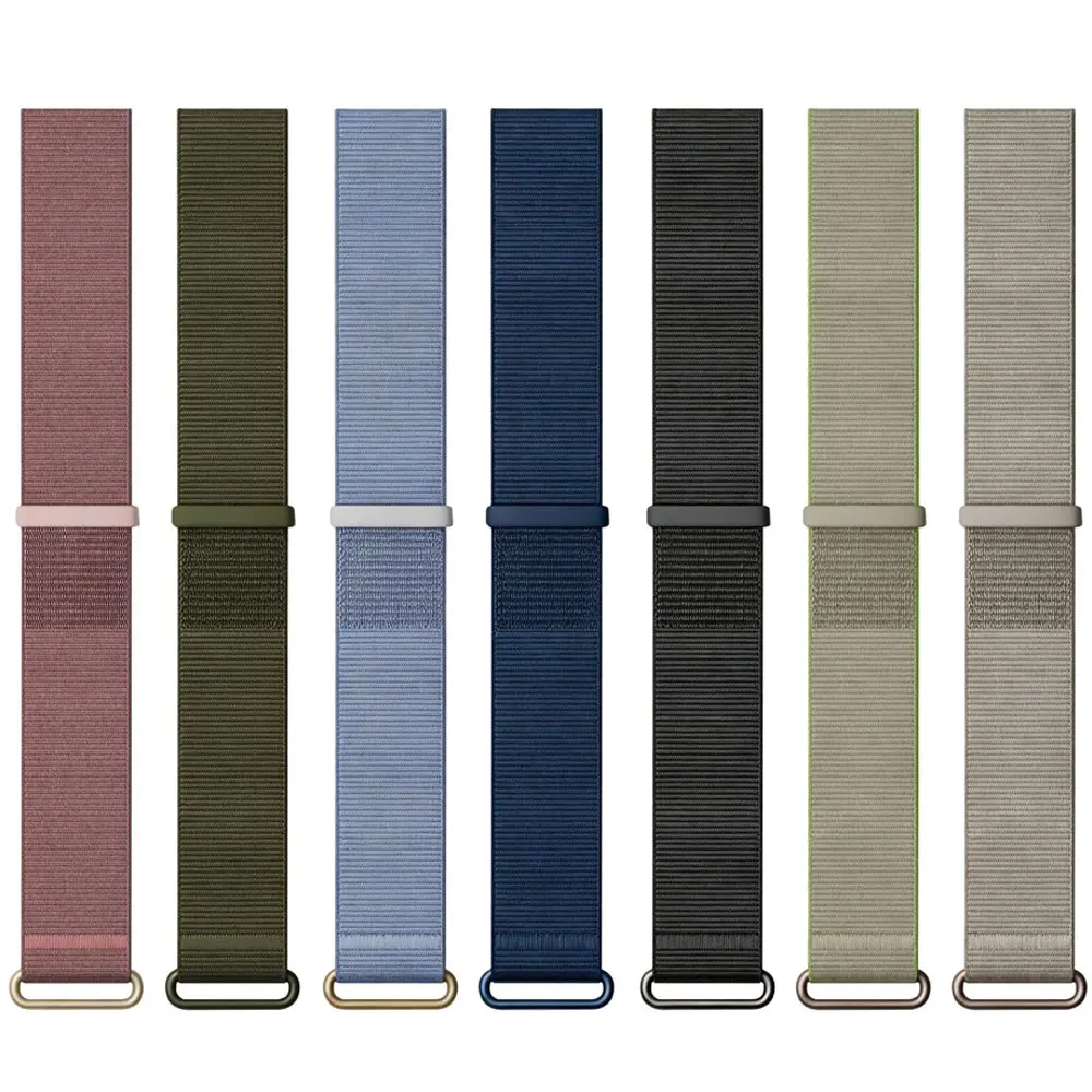 Atmungsaktives Nylon-Bizepsband Armband für Garmin CIRQA Smart Band, Verstellbares Sport-Armband für Garmin CIRQA Smart Band – Detail 1
