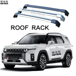 2Pcs Roof Bars for SsangYong Torres /KGM Torres 2023+ Aluminum Alloy Side Bars Cross Rails Roof Rack Luggage Carrier