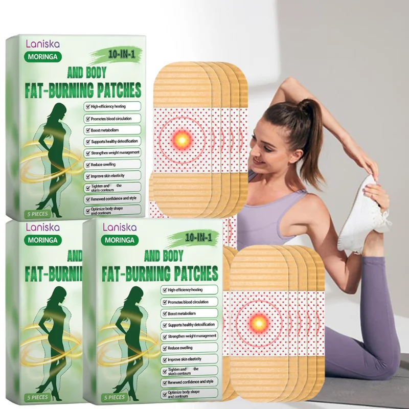 Body Shaping Fat-burning Patches Gently Moisturizes Metabolic Balance Body Care Patch 10in1 Women Slimming Body Shaping Patches