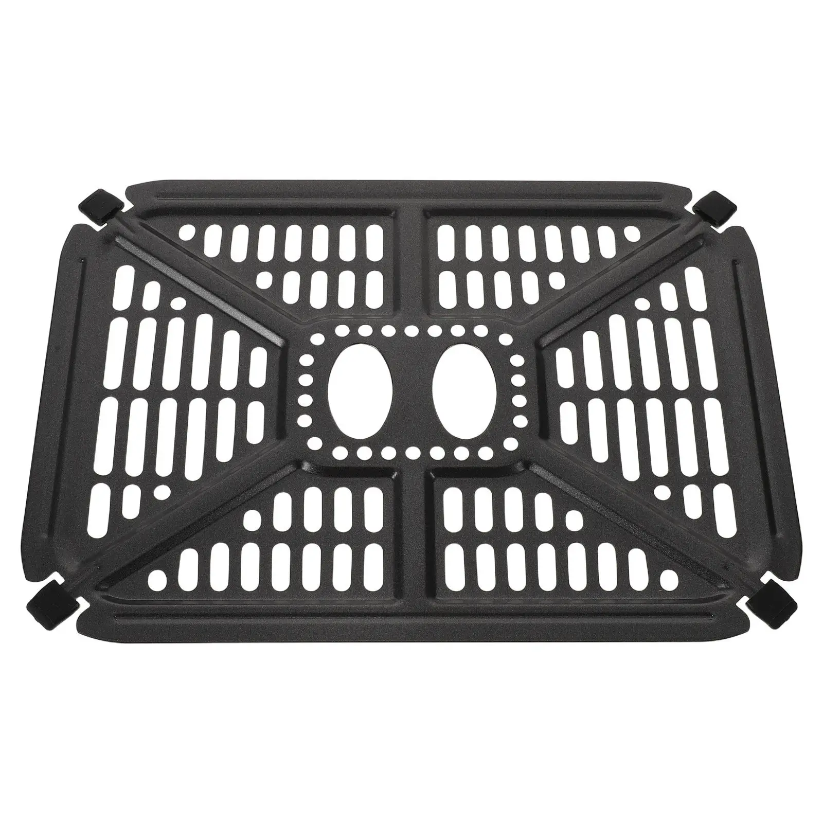 

Air Fryer Replacement Grill Pan Nonstick Carbon steel Air Fryer Crisper Plate BBQ Cooking Tray for French Fries BBQ Pizza Steak