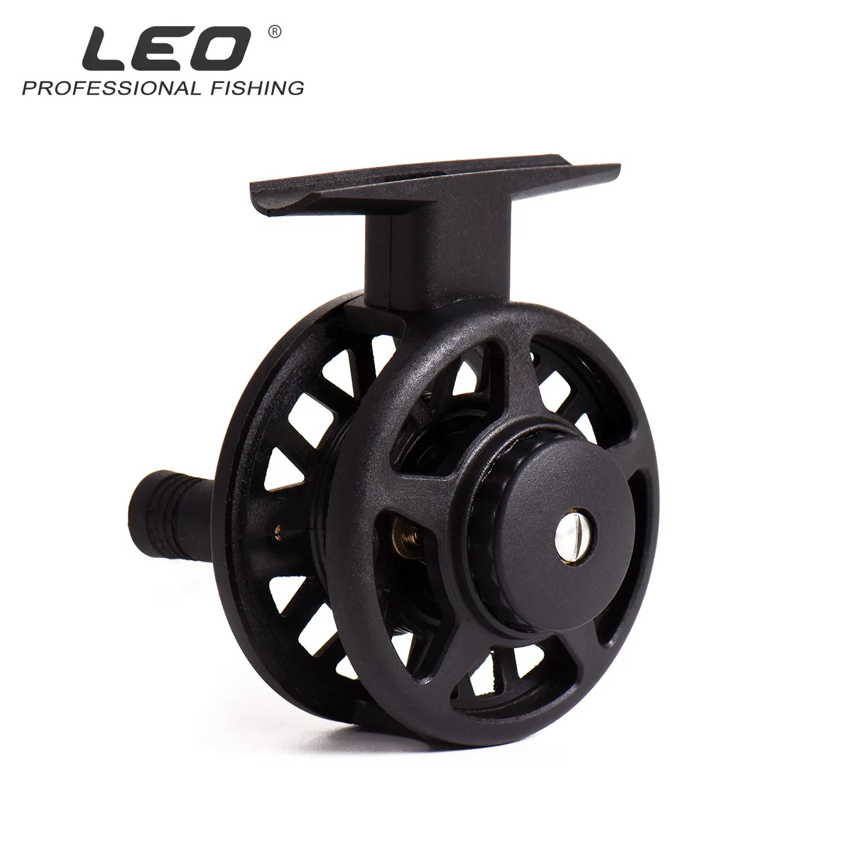 ABS Plastic High-footed Front Wheel Fly Fishing Ice Fishing Wheel Reel Spool Winding Spool High Feet Wheel Fishing Accessories