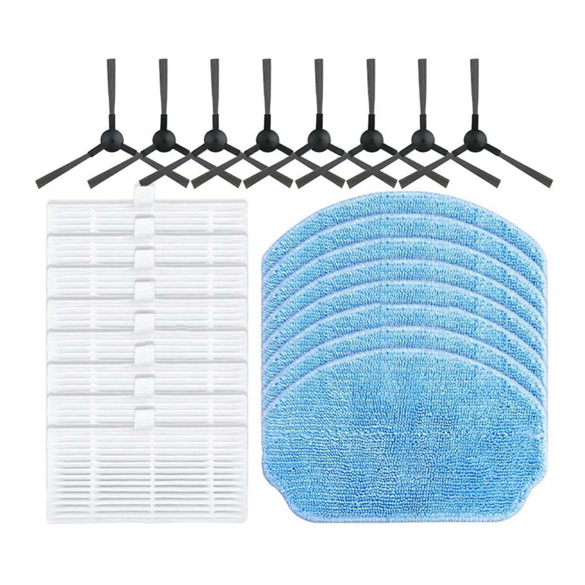 Für Kabum Smart 100 / GTTVO EICOBOT/ MANVINS LCrock G20 Bürstenfilter Mopp Teile-A99X