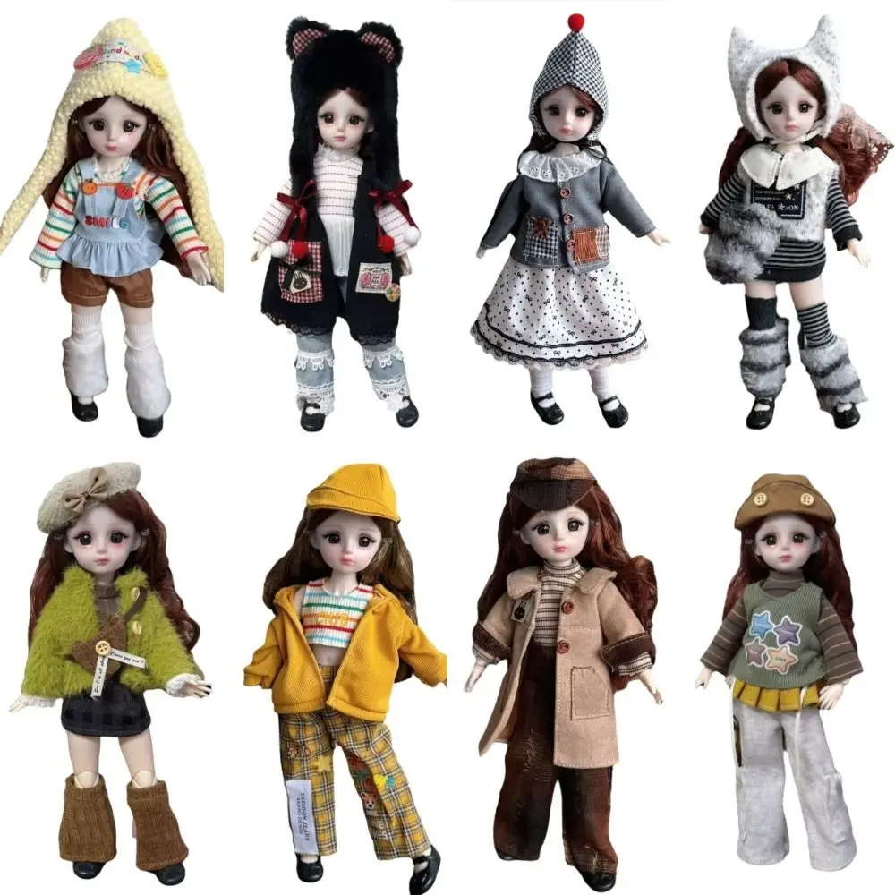 Hübsche 30cm BJD-Kleidung, Schöner Pullover-Mantel, 1/6 Maßstab Kleidung, Casual Set, Lolita-Rock, Wechseloutfit