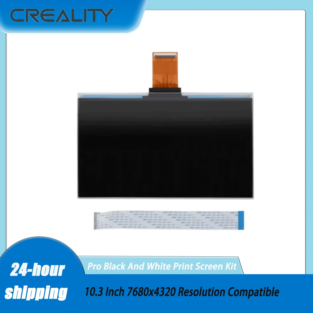 Creality HALOT-MAGE/MAGE Pro Black And White Print Screen Kit 10.3 Inch 7680x4320 Resolution Compatible with HALOT Series