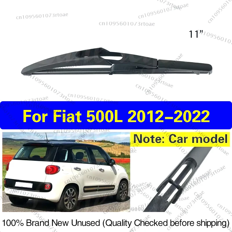 

11" Rear Windshield Windscreen Wiper Blade For Fiat 500L 2012-2022 2021 2020 Clean Tailgate Window Rain Brush Car Accessories