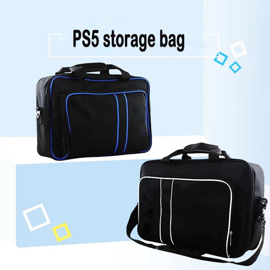 Per PS5 custodia da viaggio portatile custodia da viaggio per Sony Playstation 5 borsa protettiva a tracolla grande custodia in tela borsa