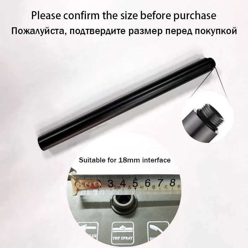 Shower Extender Gray Black Shower Extension Rod Shower Bracket 30\\40\\50 cm Shower Extension Rod Riser Tube Bathroom Accessories