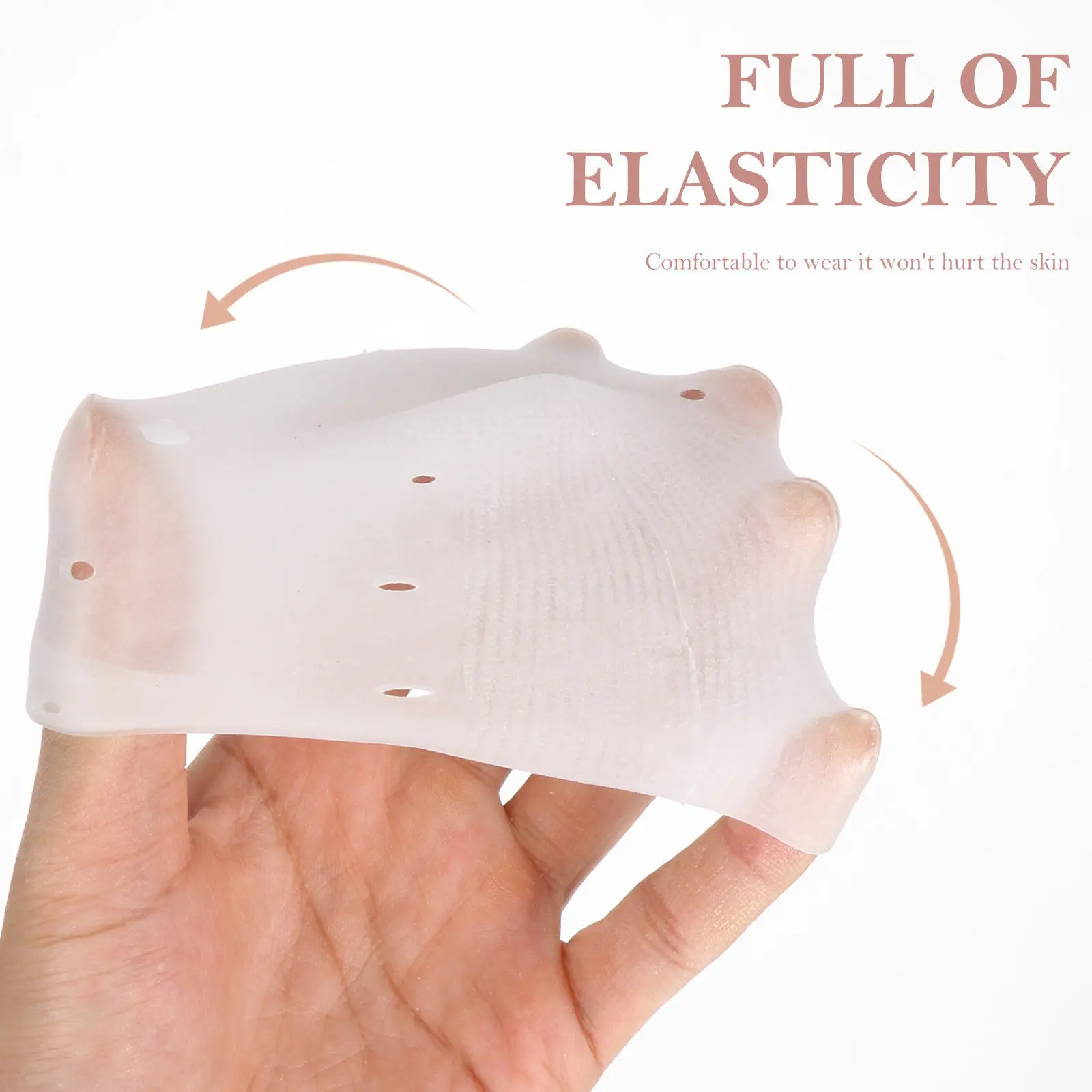 

5 пар накладок на пятки из высококачественной резины SEBS, предотвращающих истирание, для защиты ног, облегчения боли, мягкие, дышащие, для обуви