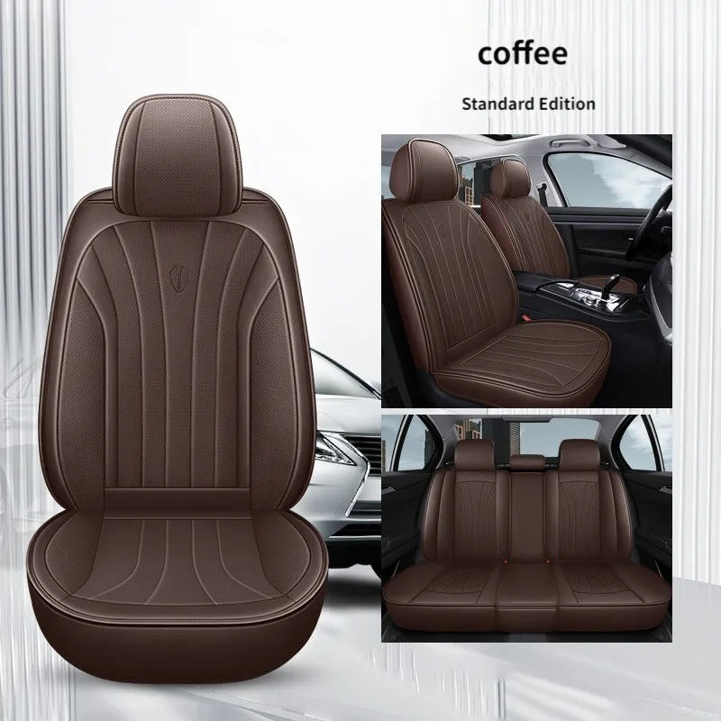 

5 Seat High Quality Nappa Leather Car Seat Cover For MG 3SW MG3 MG5 MGZS MG7 RX5 Accessories Four-season Universal Cushion Cover