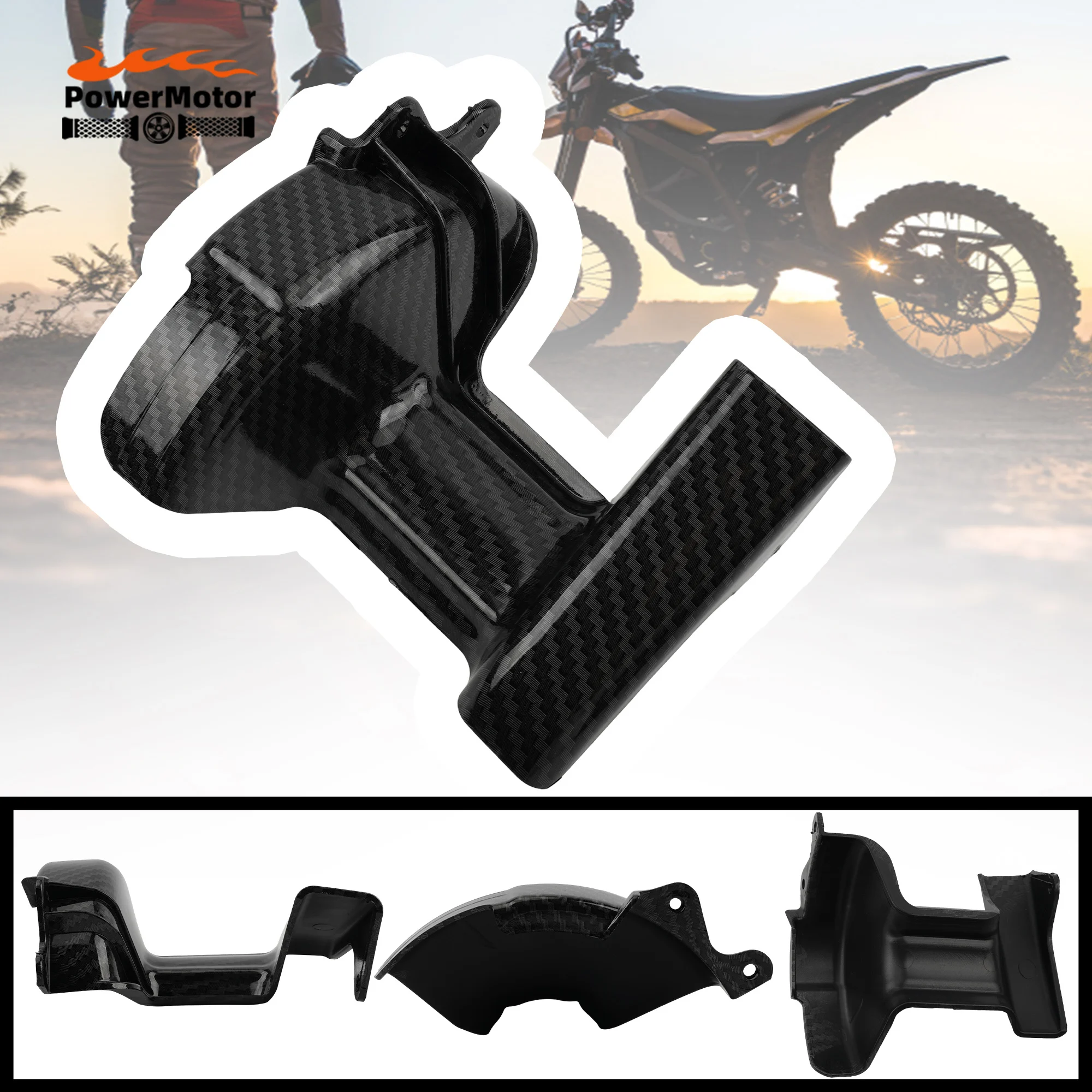 Für Surron Motorrad Zentrale Welle Hülse Montage Schutzhülle Für Surron Licht Bee X Carbon Faser Moto Retrofit Teile