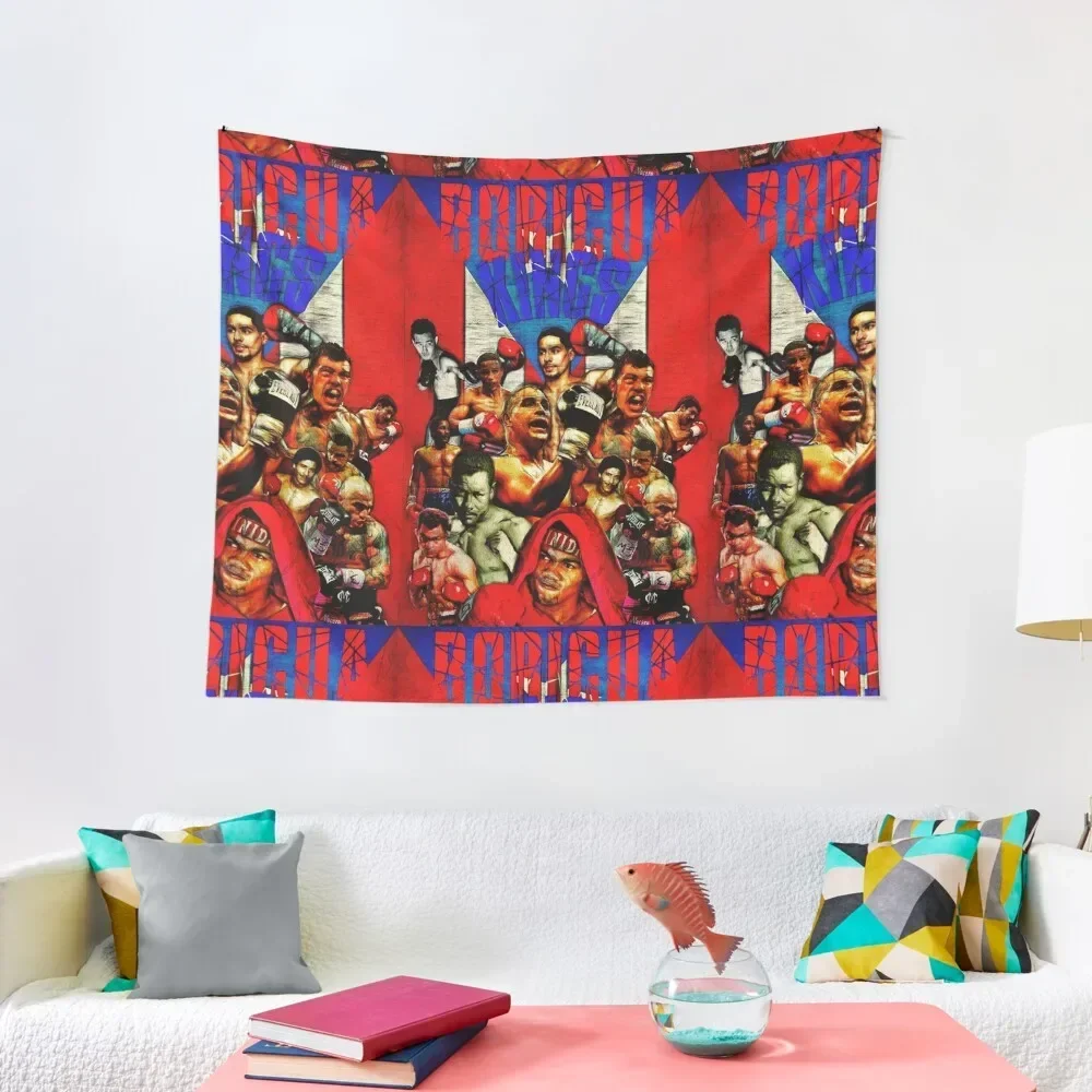 

Boricua Kings Tapestry Home Decorations Aesthetic Room Decoration Tapestry