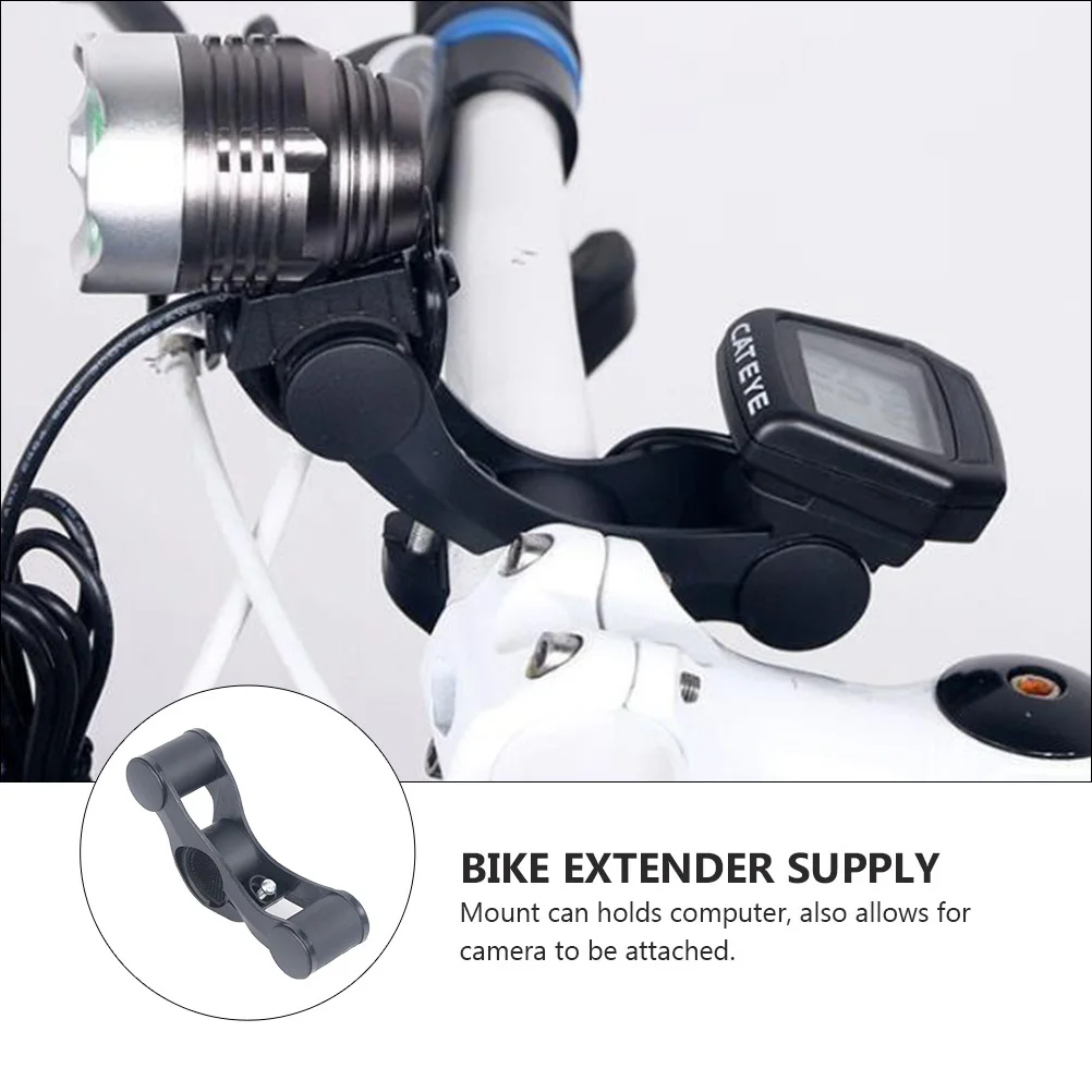 Bike Extender Rack Multi-Function Plastic Accessory Durable Lightweight Storage Simple Mounting Bike Extension Holder
