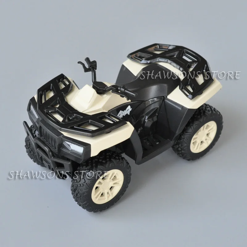 1:24 Diecast Model ATV Toys All Terrain Vehicle Quad Bike Pull Back Miniature Replica