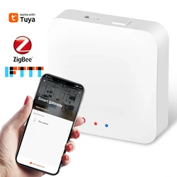 Tuya ZigBee Multi-mode Gateway Hub Smart Home Zigbee Bluetooth 2In 1 Hub Smart Life telecomando funziona con Alexa Google Alice