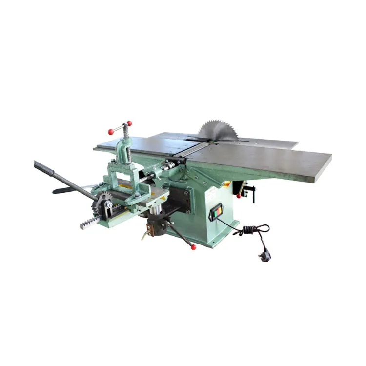 120mm Multifunctional Woodworking Machine Wood Planer Wood Spiral Surface Planer Tenoning & Punching Woodworking Planer