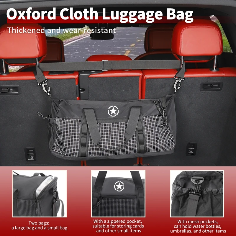Car storage Oxford fabric luggage bag For Jeep Renegade Compass Grand Cherokee Wrangler JK Patriot Liberty Commander Trailhawk