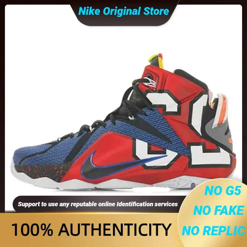 Nike Nike Lebron 12 Basketball Shoes Men Sneakers shoes 812511-909