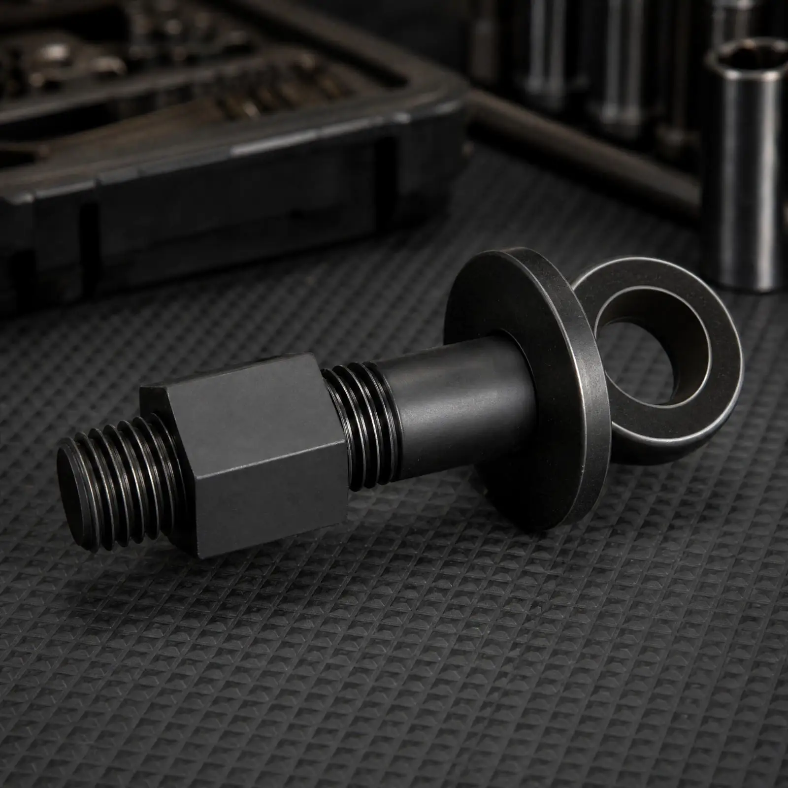 45 Steel Formwork Bolt Assembly with Pin Shaft Flat Washer for Concrete Panel Alignment Job Site Workshop Use