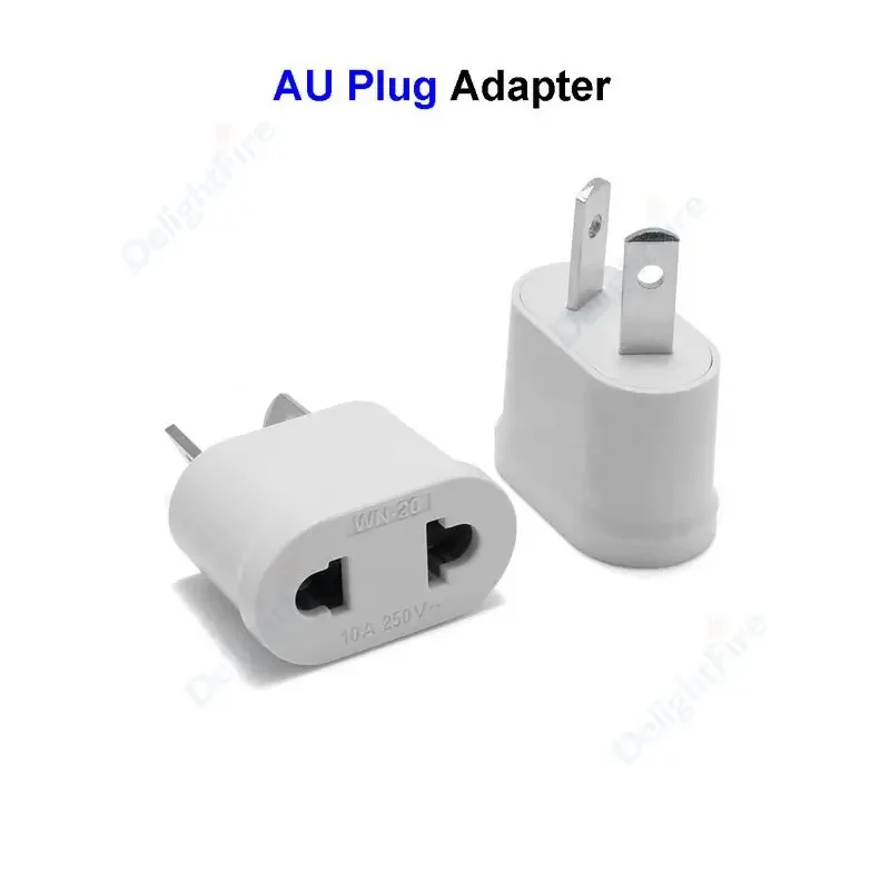 1pc AU Australian Power Adapter 2 Pin EU European US To AU Australia Travel Plug Adapter Outlet Electrical Charger Socket Outlet