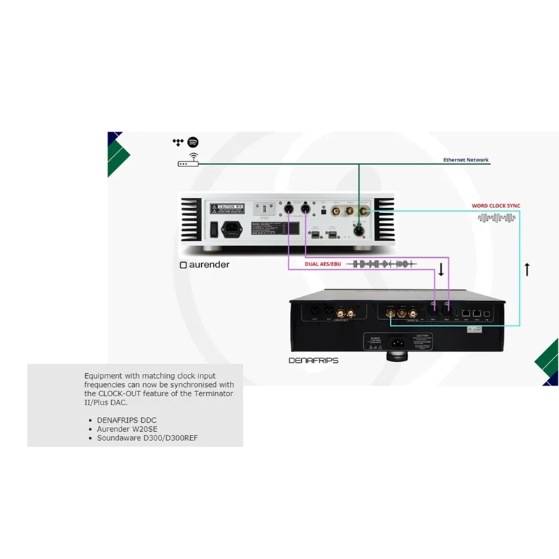 Denafrips TERMINATOR II 12th-1 Resistencia discreta R2R USB I2S totalmente equilibrado compatible con decodificador DAC R2R de Audio Digital DSD1024