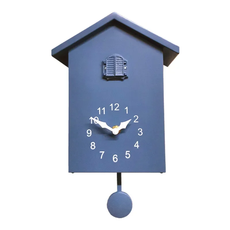 Creative Cuckoo Clock Silent Clocks Wall Home Decor Nordic Desk Tacle Clock Wall Watches Living Room Decoration Gift Ideas