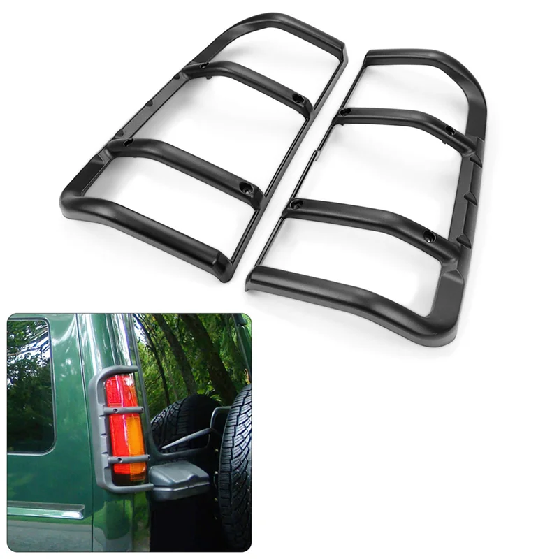 2 زوج الضوء الخلفي قوس الضوء الخلفي الحرس مجموعة STC53194 لاند روفر ديسكفري 2 1999-2004 قطع غيار السيارات عالية الجودة #4