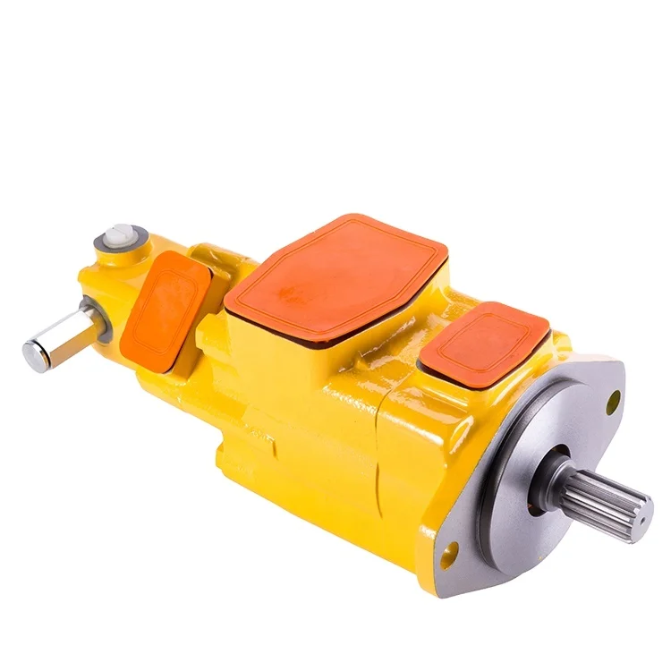 

6E6659 Hydraulic Triple Vane Pump with Relief Valve for Wheel Loader 950F