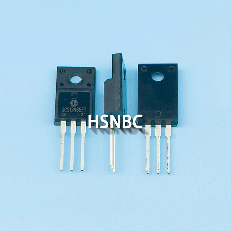 10Pcs/Lot JCS12N65FT 12N65 TO-220F 650V 12A MOSFET N-Channel Power Transistor 100% New Original