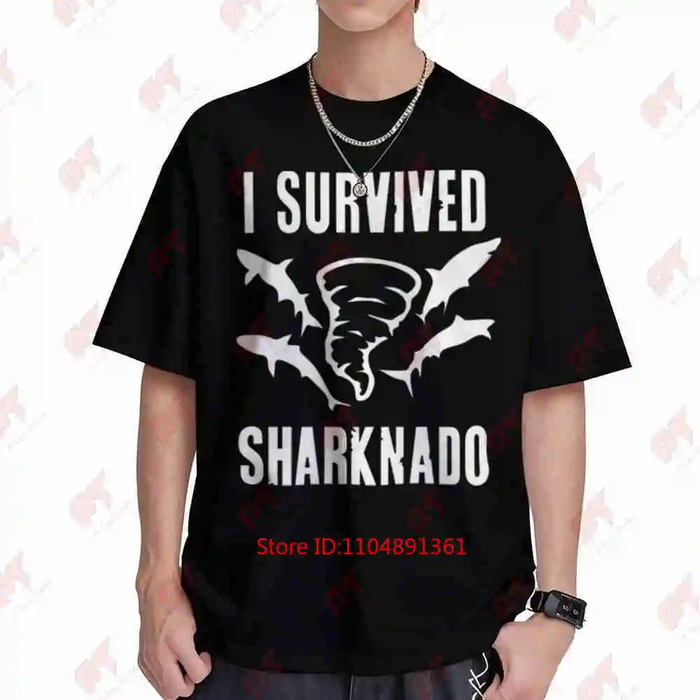 Sharknado Struggle Is Real Short Sleeve Tee 100% Cotton T-Shirt