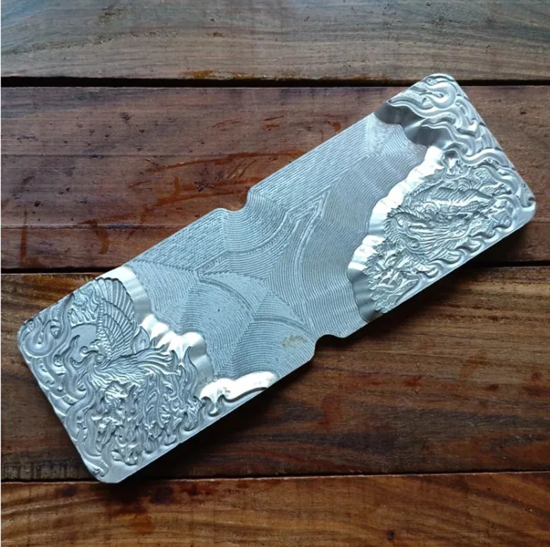 3D Relief Leather Metal Embossed Stamp Mold  for Making Wallet, Driver's License Card Bag,notebook Metal Stamp DIY Craft Tool