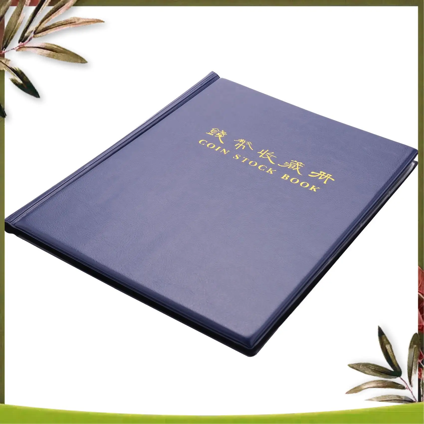 New-3X PCCB Put 200 Pcs Coins Album For Fit Cardboard Coin Holders Professional Coin Collection Book(Color Random)