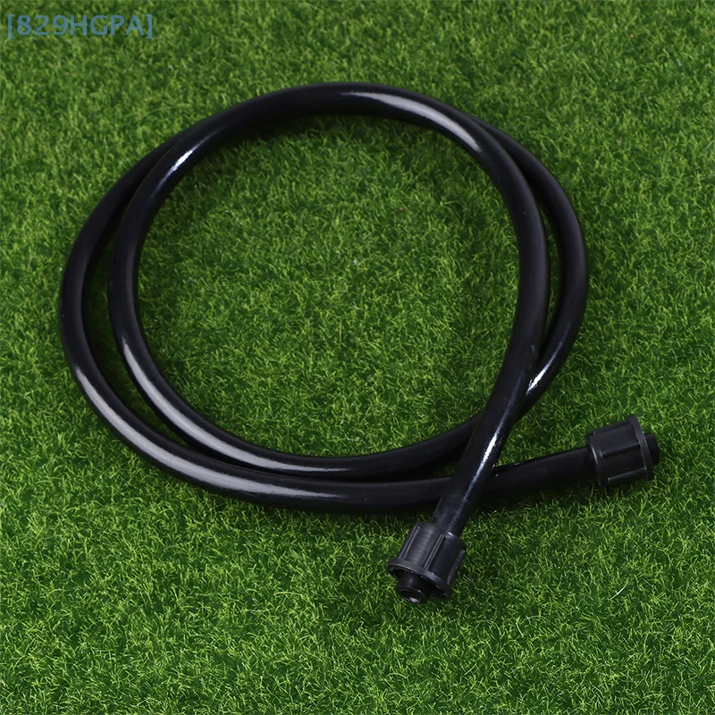 【HGPA】1 قطعة 1.2 متر خرطوم عام أسود من الرش لنظام الرش أداة سقي الحديقة خرطوم بديل عالي الضغط خرطوم الرش